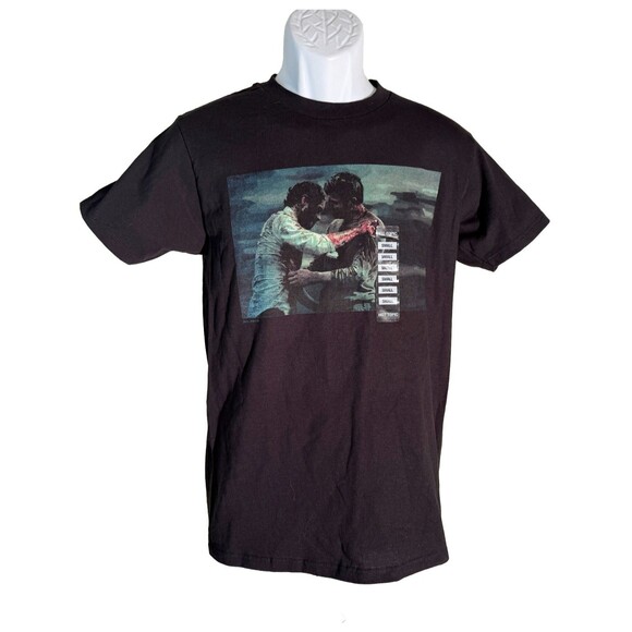 HOT TOPIC HANNIBAL FINLE Short Sleeve Black T-Shirt Small NWT - Picture 1 of 7